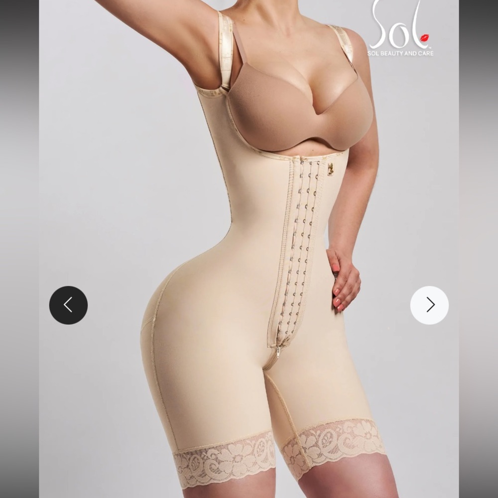 Solbeautyandcare shapewear sz medium euc and clean